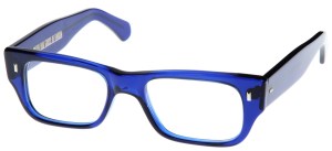 blue glasses