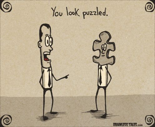 puzzled