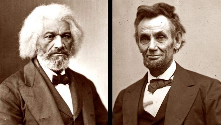 Abraham Lincoln and Frederick Douglas