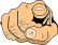 finger pointing